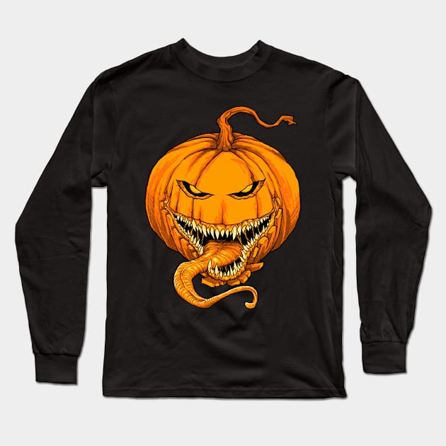 Hallowen Long Sleeve T-Shirt by akawork280